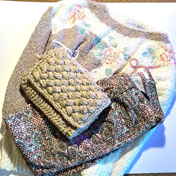 7 for all Mankind snake print skinny jean - Picture 6 of 6